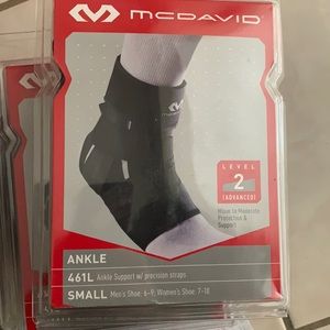 Ankle support with precision straps